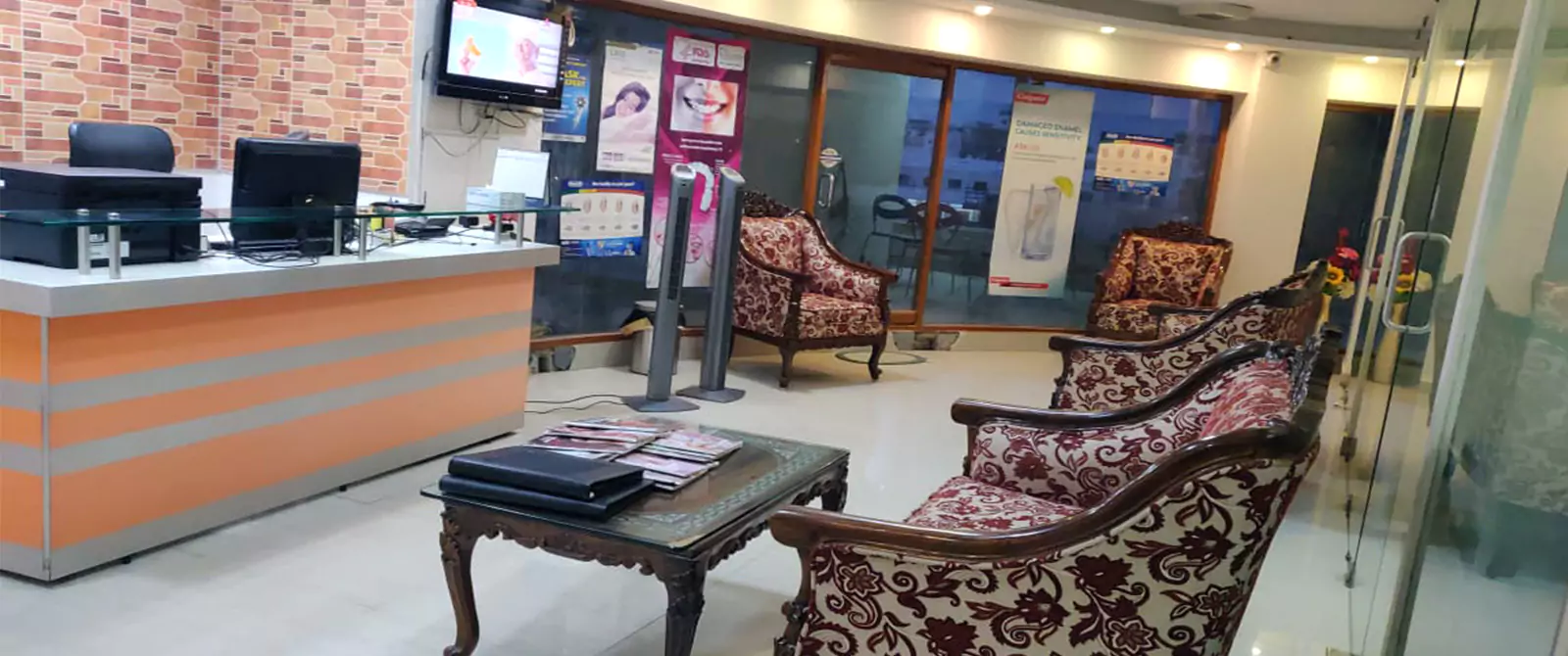 Inside the Perfect Smile dental clinic on Bannerghatta Road, Bangalore