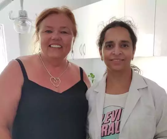 Happy patient at Perfect Smile